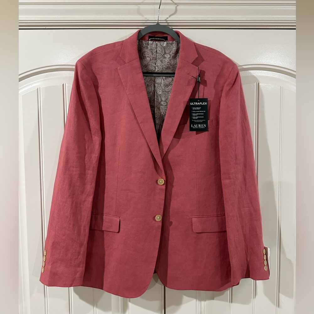 Ralph Lauren Men's Blazer in Red